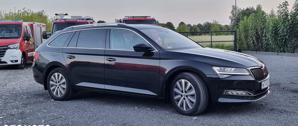 Skoda Superb cena 147600 przebieg: 49000, rok produkcji 2021 z Nowogród małe 667